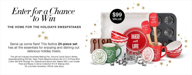 Avon Home For The Holidays Sweepstakes