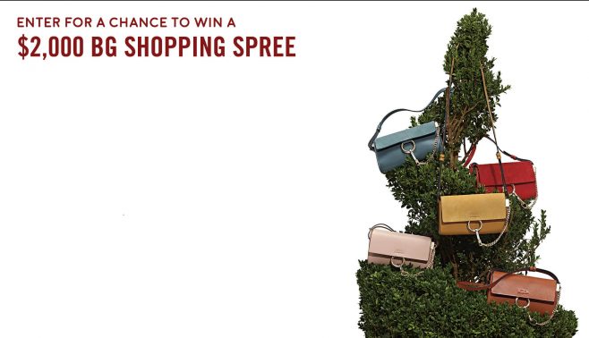 Bergdorf Goodman $2,000 Shopping Spree Sweepstakes