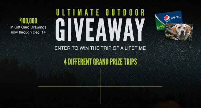 Cabela’s Ultimate Outdoor Giveaway