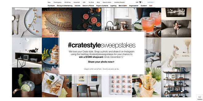 Crate And Barrel #CrateStyleSweepstakes Sweepstakes