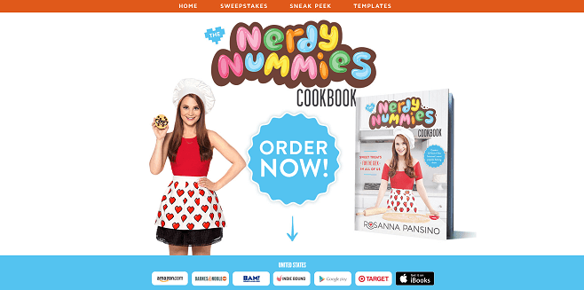 Nerdy Nummies Cookbook 1st Anniversary Giveaway