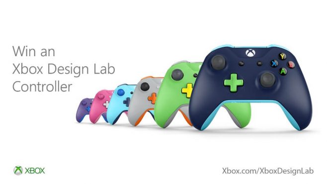 Microsoft Xbox Design Lab Controller Promotion