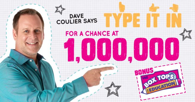 General Mills 1 Million Box Tops Sweepstakes