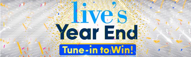 LIVE's Year End Tune in To Win