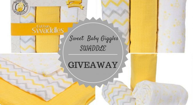 In Veronica's Corner Sweet Baby Giggles Unisex Muslin Swaddle Giveaway