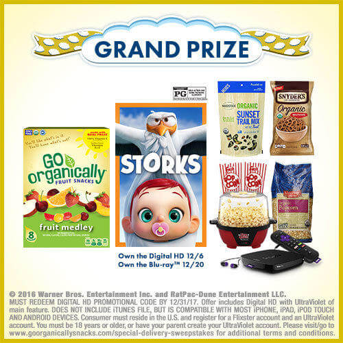 Go Organically Special Delivery Sweepstakes