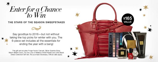 Avon The Stars of the Season Sweepstakes