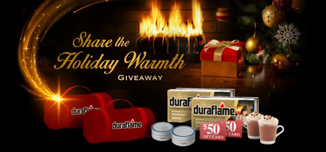 Duraflame Share the Holiday Warmth Giveaway