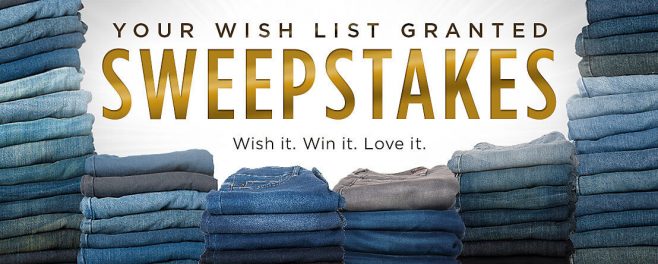 Lee's Your Wish List Granted Sweepstakes