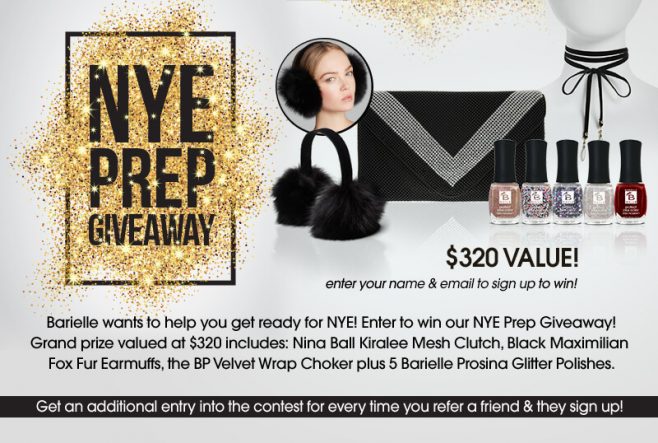 Barielle NYE Prep Giveaway