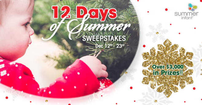 Summer Infant 12 Days of Summer Sweepstakes