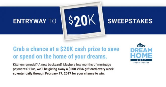 Realtor.com Sweepstakes Entryway To $20K