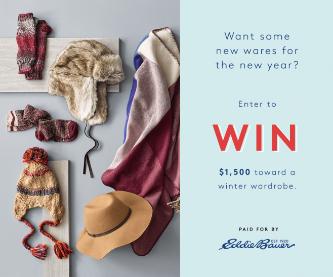 Refinery29 + Eddie Bauer Sweepstakes