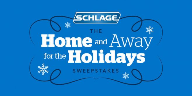 Schlage Home and Away Sweepstakes