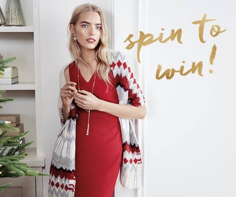 Banana Republic Factory Store Spin to Win Sweepstakes