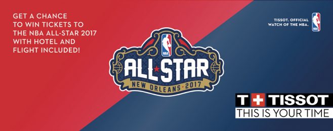 Tissot NBA All-Star 2017 Sweepstakes