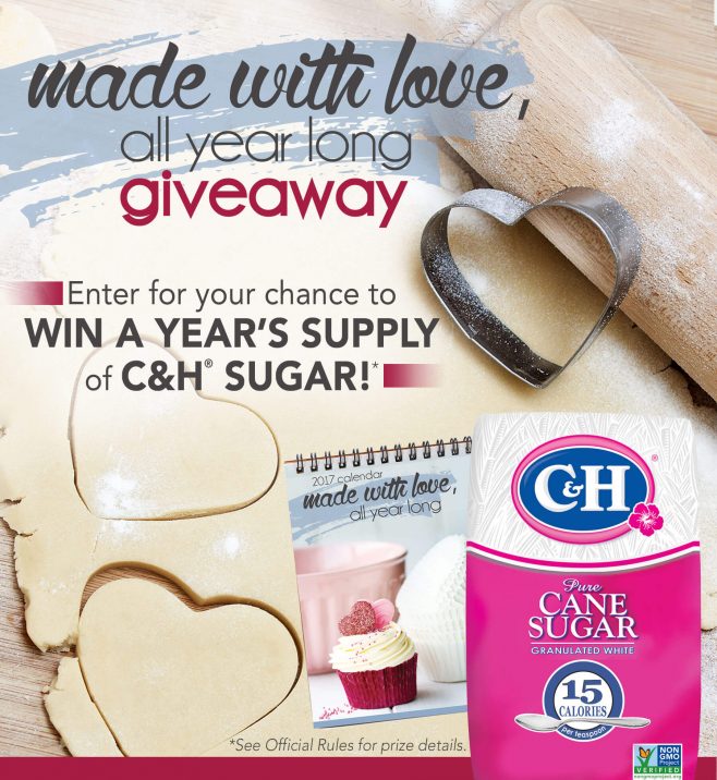 C&H Sugar’s Made With Love All Year Round Giveaway