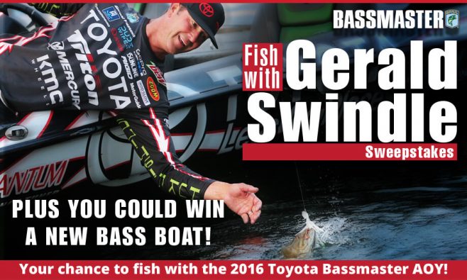 Bassmaster Fish With Gerald Swindle Sweepstakes