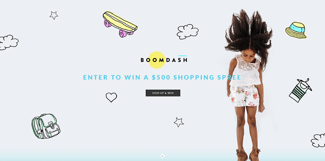 Boomdash Shopping Spree Sweepstakes