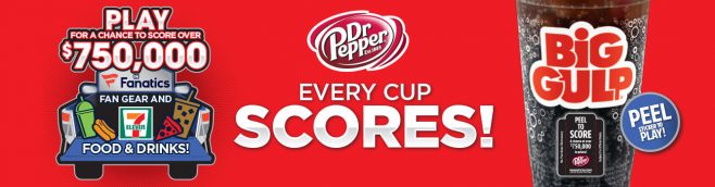 2017 Dr Pepper and 7-Eleven Instant Win Giveaway