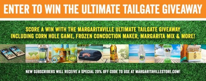 Margaritaville's The Ultimate Tailgate Giveaway