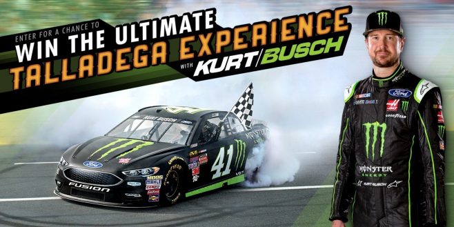 Monster Energy Ultimate Kurt Busch Talladega Experience Sweepstakes