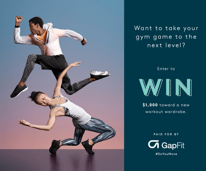 Refinery29 + GapFit Sweepstakes