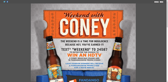 Coney Island Weekend with Coney Instant Win Game And Sweepstakes