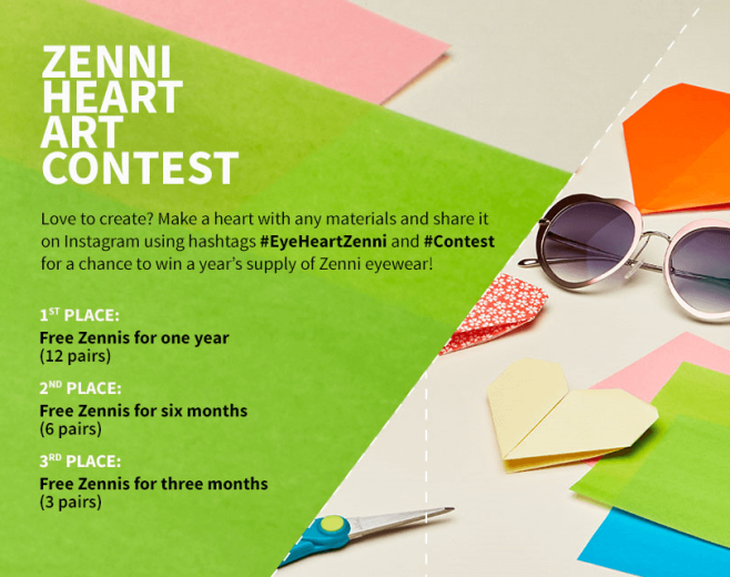Zenni Eye Heart Contest