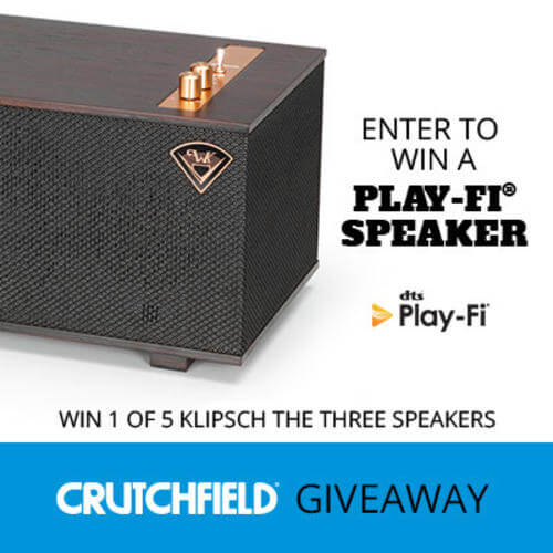 Crutchfield Play-Fi Speaker Giveaway