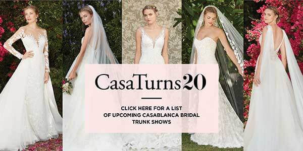 Casablanca Bridal’s 20th Anniversary Bride Sweepstakes