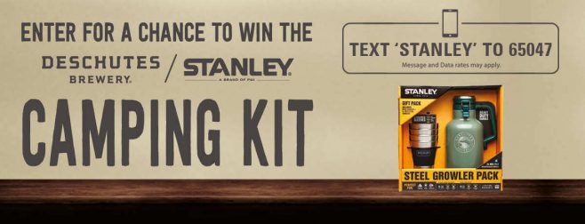 Deschutes Brewery Stanley Sweepstakes