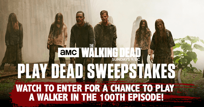 amc walking dead sweepstakes