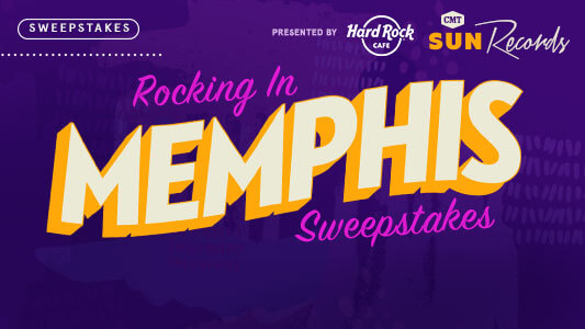 CMT Rocking in Memphis Flyaway Sweepstakes