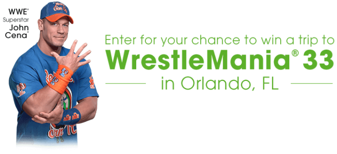 Cricket Wireless Trip To WrestleMania 33 Sweepstakes