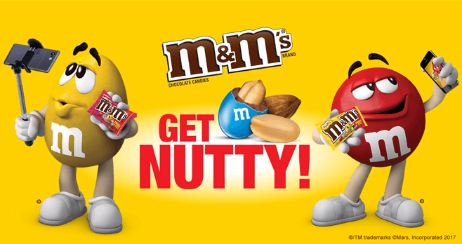 M&M’S Get Nutty Sweepstakes (Nutty.Mars.com)