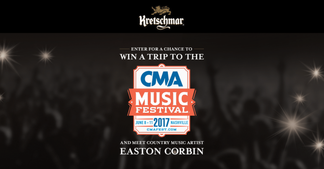 Kretschmar CMA Sweepstakes