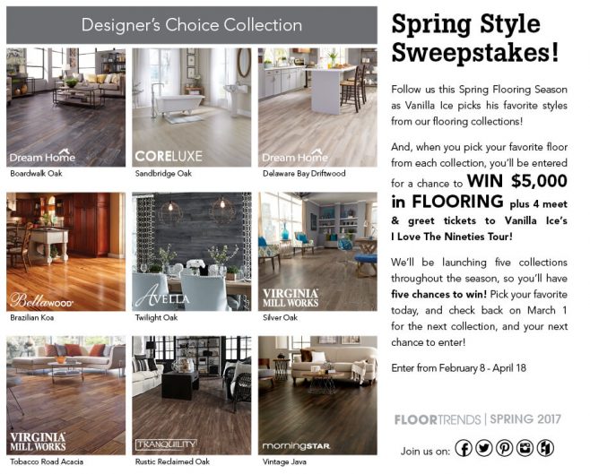 Lumber Liquidators Spring Style Sweepstakes