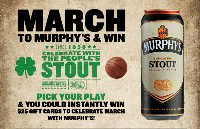 Murphy’s March Promotion