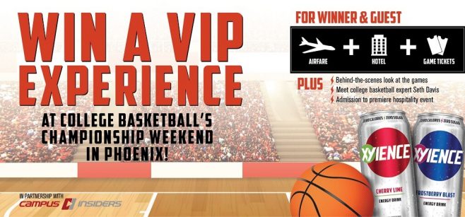 XYIENCE College Basketball Experience Sweepstakes