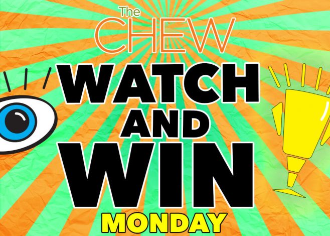 The Chew Watch And Win Sweepstakes