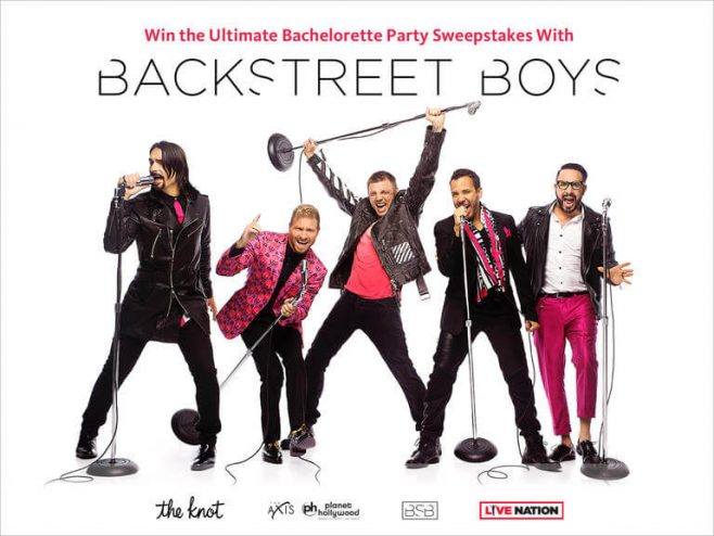The Knot & The Backstreet Boys’ Ultimate Bachelorette Party Sweepstakes