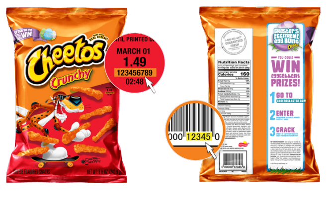 CHEETOS Easter Egg Hunt 2017 Bag Code