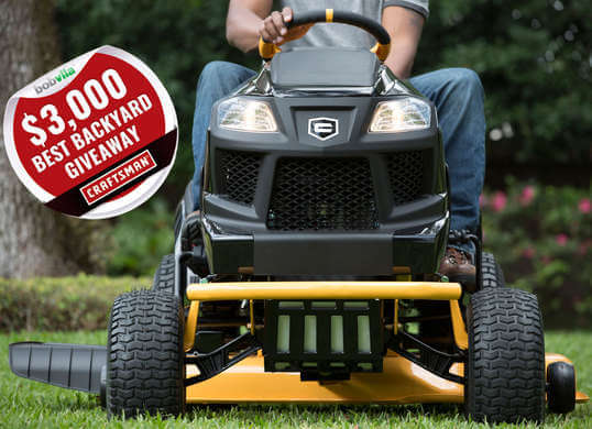 Bob Vila's $3000 Best Backyard Giveaway