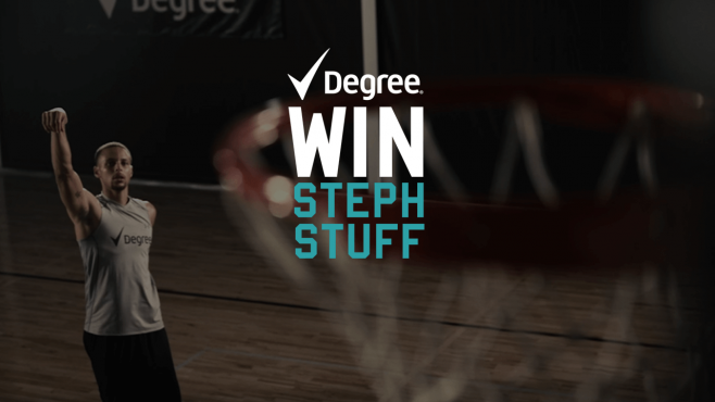 Degree Win Steph Stuff Sweepstakes