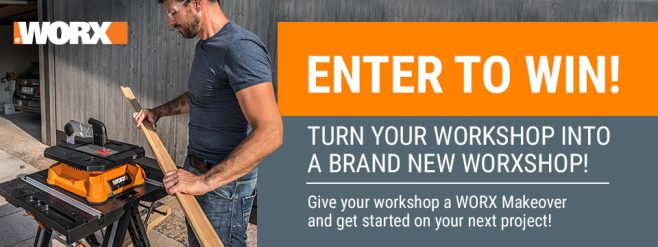 WORX Spring Makeover Sweepstakes