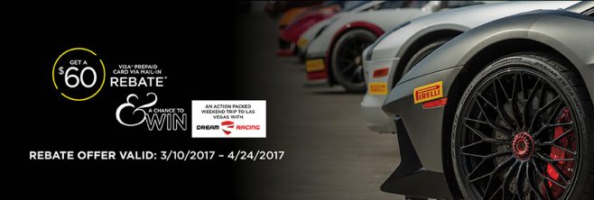 Pirelli Spring 2017 Sweepstakes