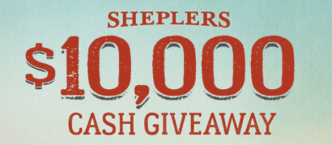 Sheplers $10,000 Cash Giveaway