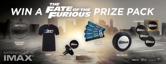 The Fate of the Furious IMAX Sweepstakes