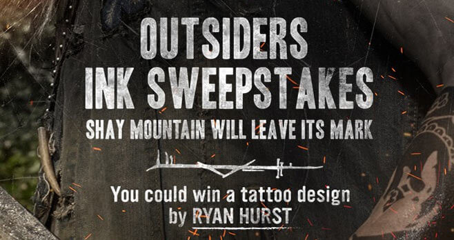 WGN America Outsiders Ink Sweepstakes